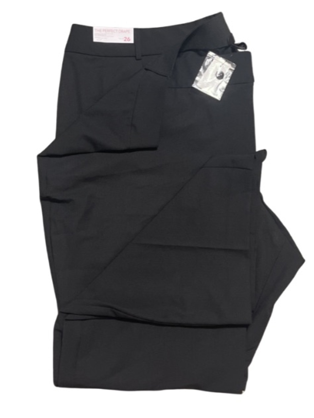 Lane Bryant The Perfect Drape Straight Mid-Rise Straight Leg Dress Pants Size 26 - Picture 1 of 4